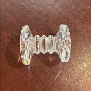 Waterford Crystal vintage collectible signed 3 ring  knife rest